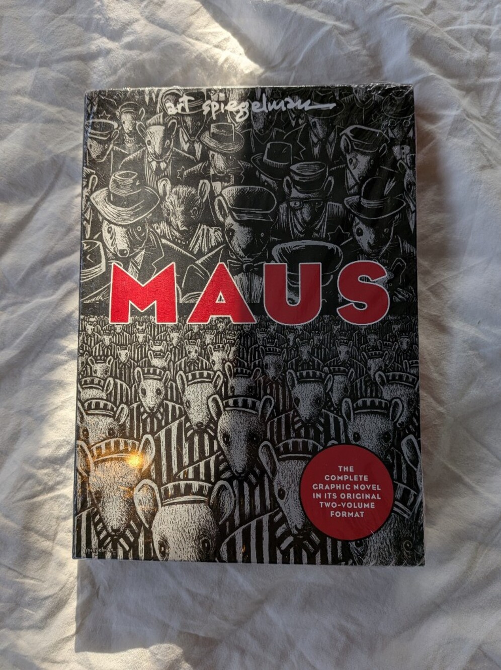 MAUS Graphic Novel Hardcover - Black & Red Edition New Unopened